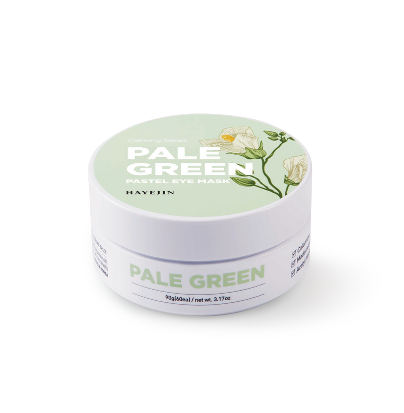 Pale Green Pastel szemmaszk